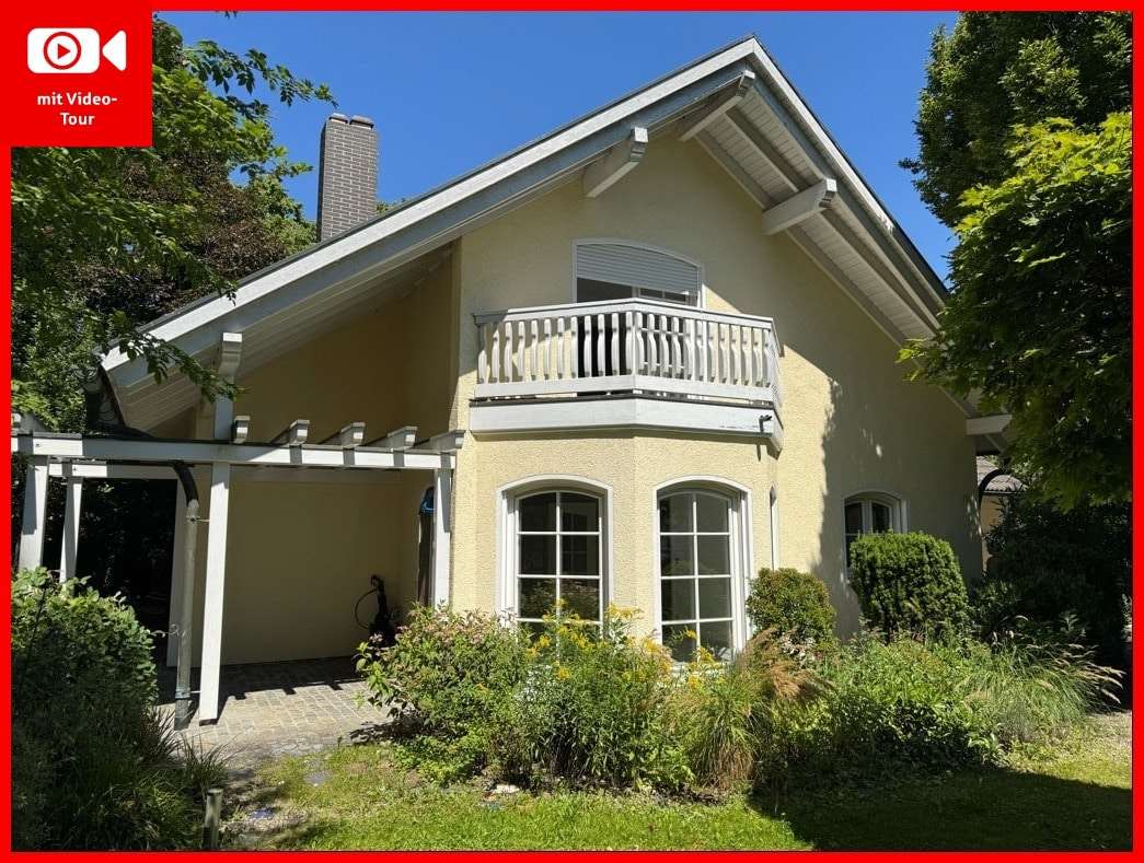 Blick aus dem Garten - Einfamilienhaus in 82275 Emmering mit 186m² kaufen