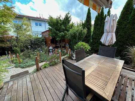 Terrasse Terrasse - Doppelhaushälfte in 82256 Fürstenfeldbruck mit 115m² kaufen