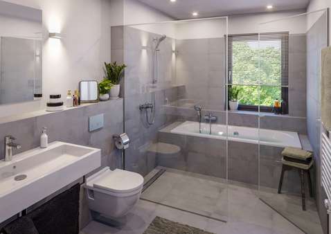 Bad ohne Durchstieg Bad ohne Durchstieg - Etagenwohnung in 82110 Germering mit 108m² kaufen