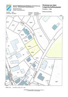 Lageplan Heuweg - Grundstück in 82272 Moorenweis mit 743m² kaufen