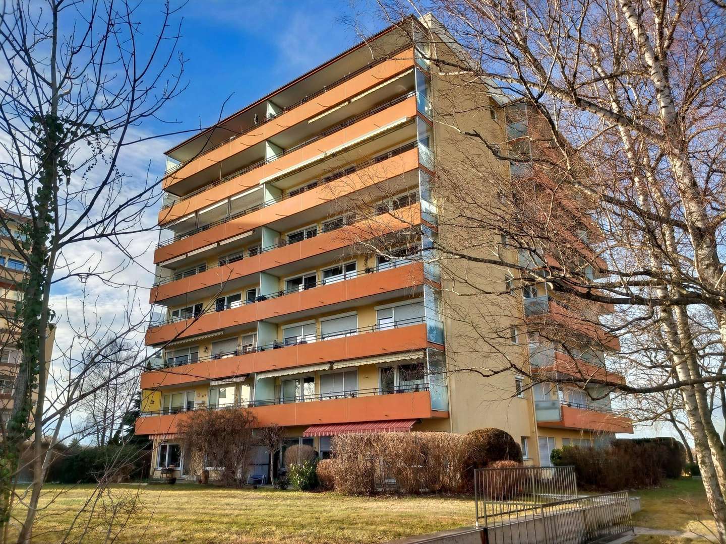 Balkonansicht - Etagenwohnung in 82110 Germering mit 90m² kaufen