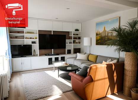 Wohnbereich Wohnbereich - Einfamilienhaus in 82256 Fürstenfeldbruck mit 137m² kaufen