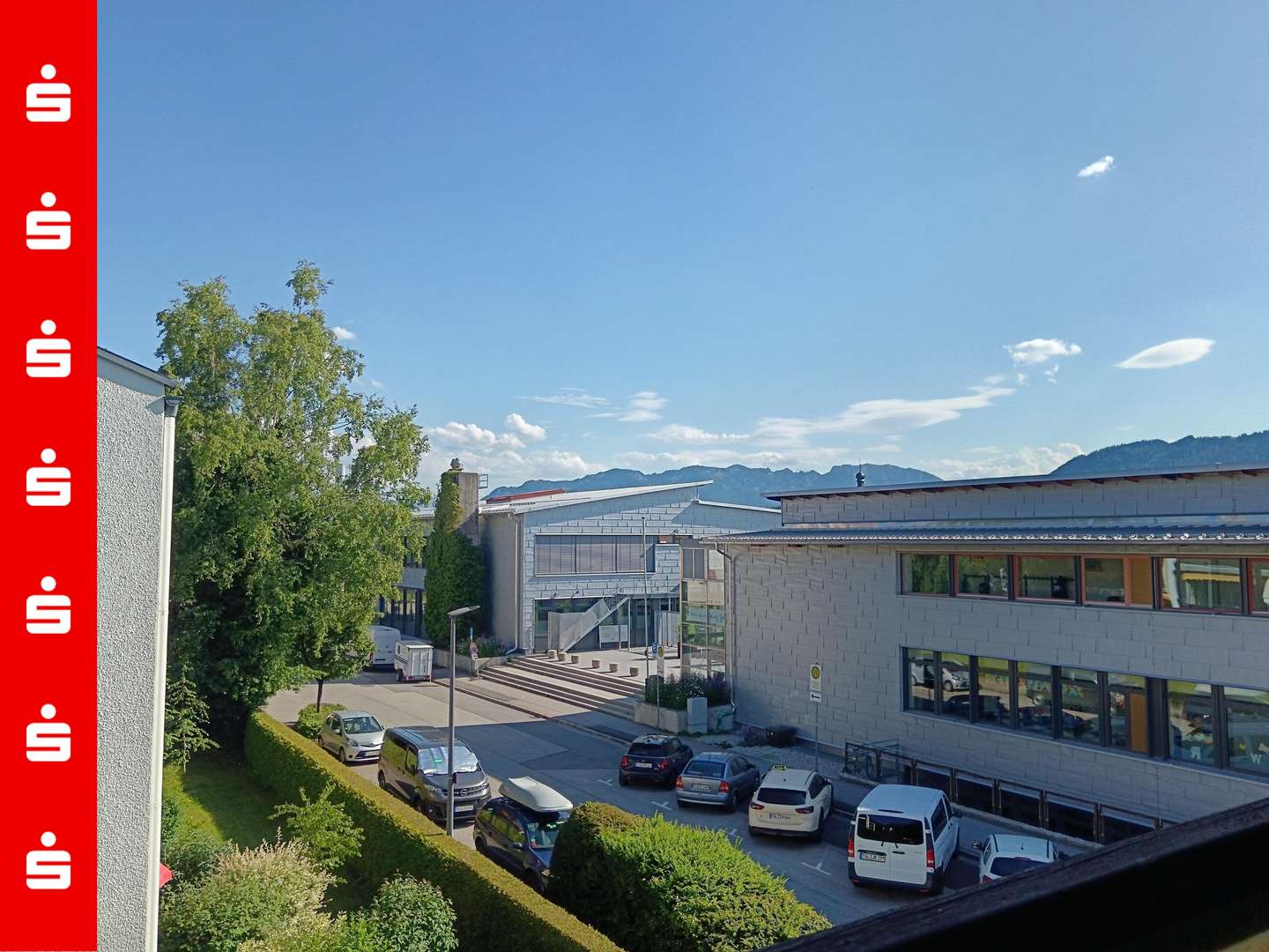 Ausblick Loggia 2. Stock - Maisonette-Wohnung in 83646 Bad Tölz mit 93m² kaufen