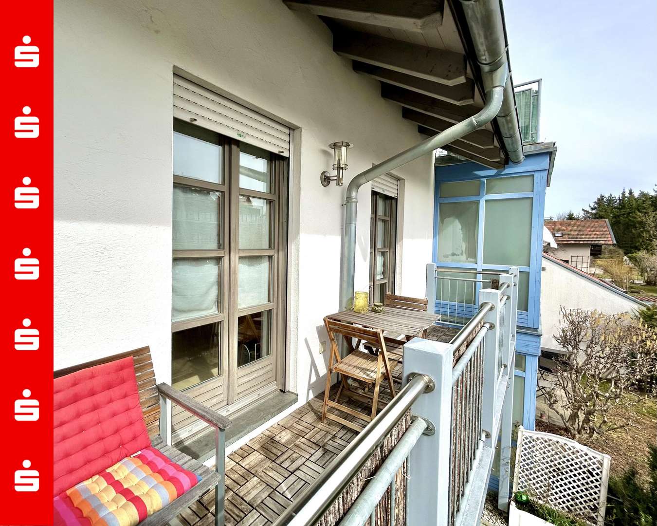 Südbalkon - Etagenwohnung in 82515 Wolfratshausen mit 32m² mieten