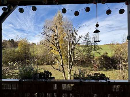 Ausblick vom Balkon Ausblick vom Balkon - Etagenwohnung in 83646 Bad Tölz mit 55m² kaufen