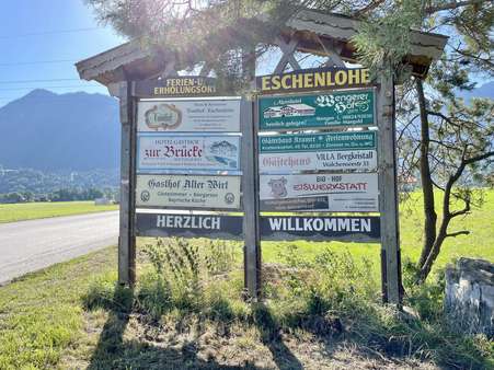Willkommen in Eschenlohe - Grundstück in 82438 Eschenlohe mit 619m² kaufen