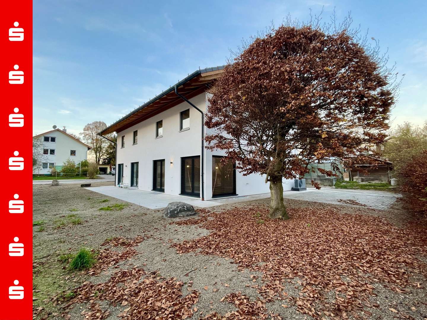 Ansicht von Süden - Doppelhaushälfte in 83670 Bad Heilbrunn mit 148m² kaufen