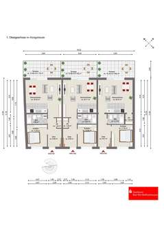 Wohnungen 1. Obergeschoss 1-3 - Etagenwohnung in 82538 Geretsried mit 65m² kaufen