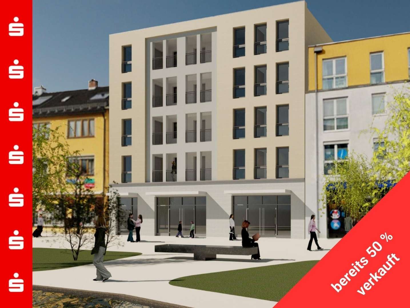 Außenansicht - Etagenwohnung in 82538 Geretsried mit 72m² kaufen