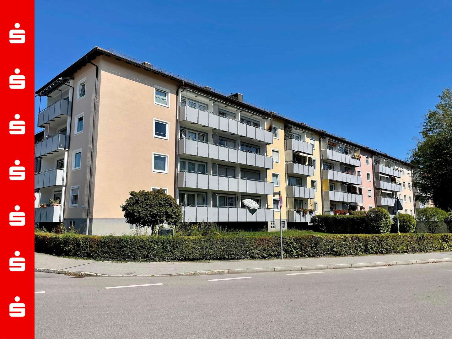 Ansicht von Süd-West - Etagenwohnung in 82538 Geretsried mit 67m² kaufen