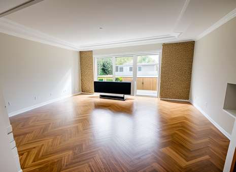 Wohnzimmer-Einrichtungsvorschlag/Visualisierung - Etagenwohnung in 82538 Geretsried mit 67m² kaufen