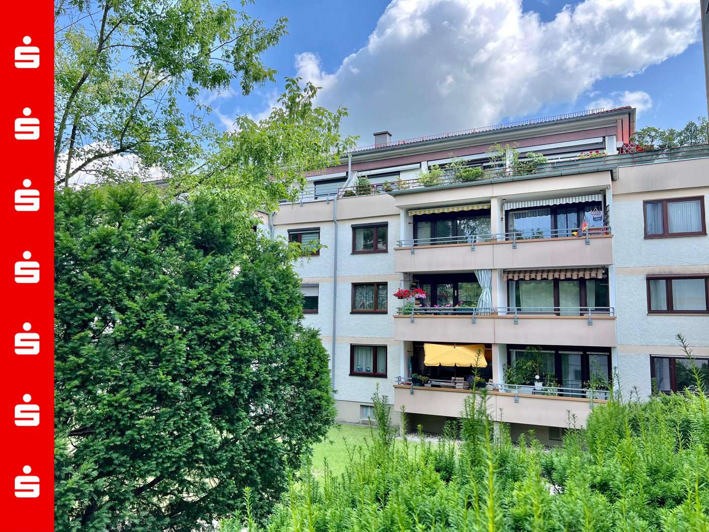 Süd-West Ansicht - Etagenwohnung in 82515 Wolfratshausen mit 76m² kaufen