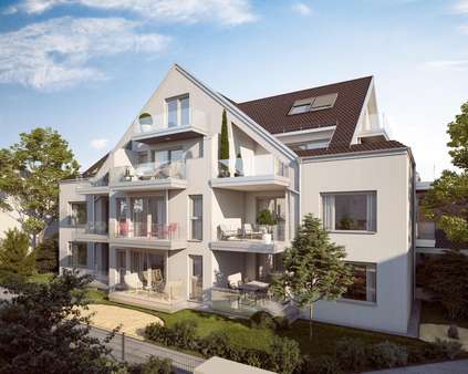 Außenansicht - Erdgeschosswohnung in 82152 Planegg mit 113m² kaufen