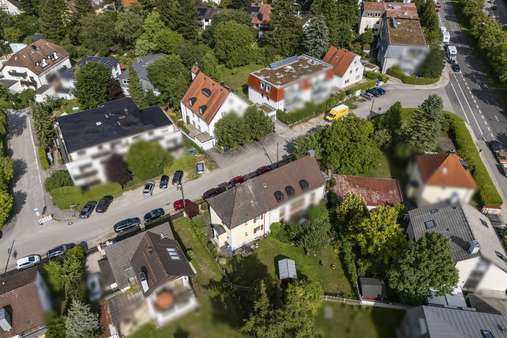 Luftbild - Grundstück in 81671 München mit 384m² kaufen