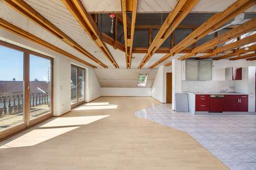 Küche mit Wohnzimmer Küche mit Wohnzimmer - Einfamilienhaus in 86551 Aichach mit 170m² kaufen