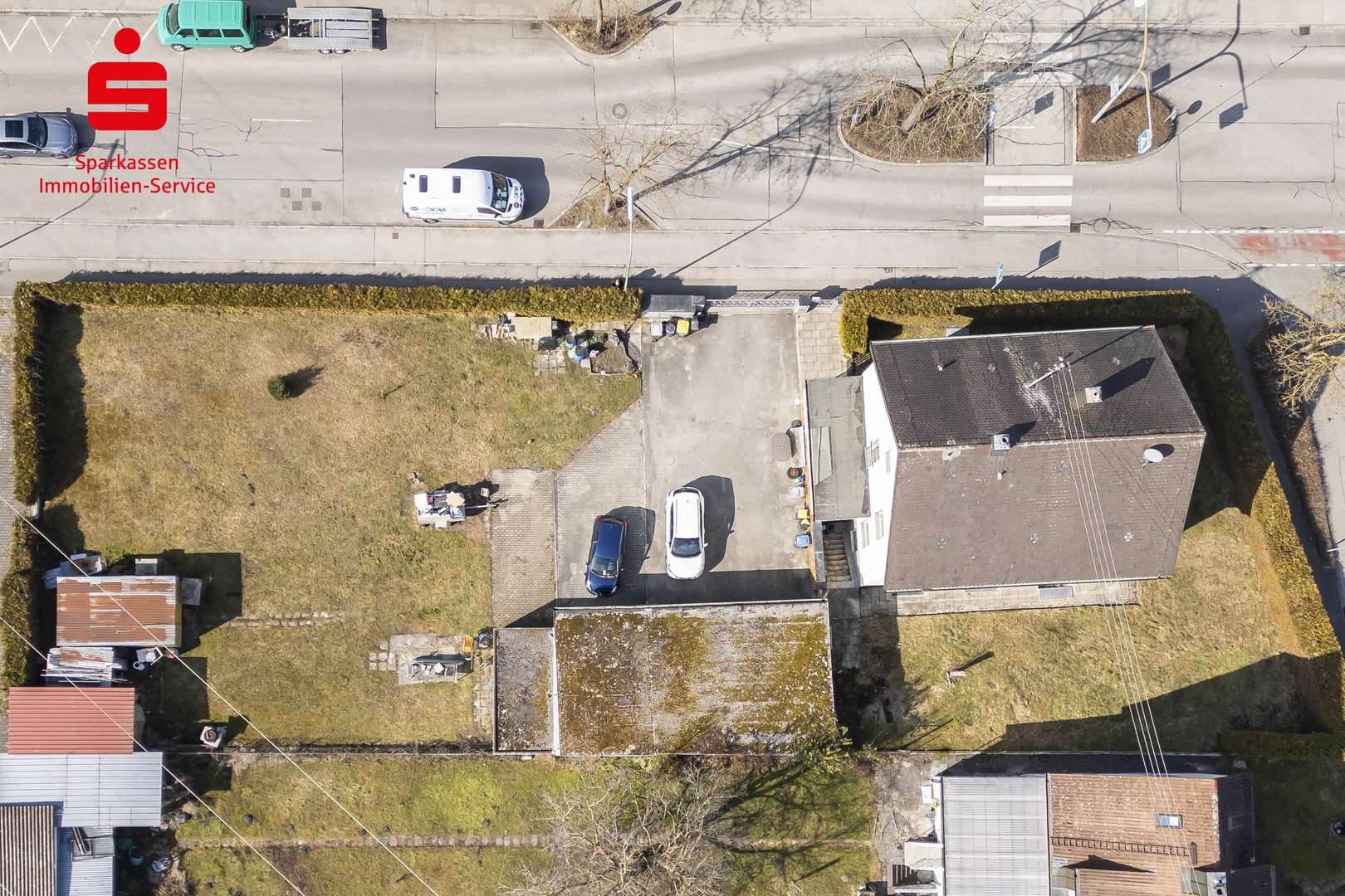 Luftbild - Grundstück in 85757 Karlsfeld mit 1345m² kaufen