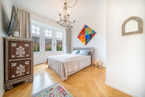 Schlafzimmer Schlafzimmer - Etagenwohnung in 80637 München mit 81m² kaufen