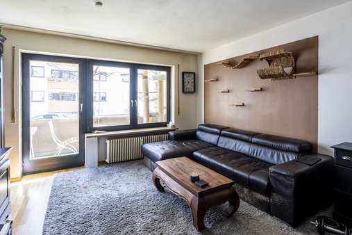 Wohnzimmer - Erdgeschosswohnung in 81373 München mit 60m² als Kapitalanlage kaufen