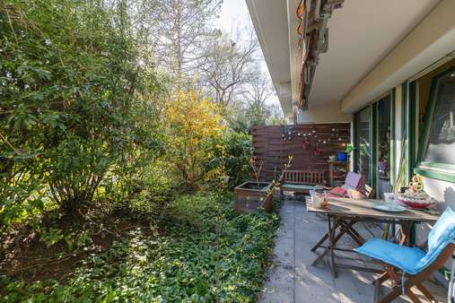 Terrasse Terrasse - Erdgeschosswohnung in 81669 München mit 51m² kaufen