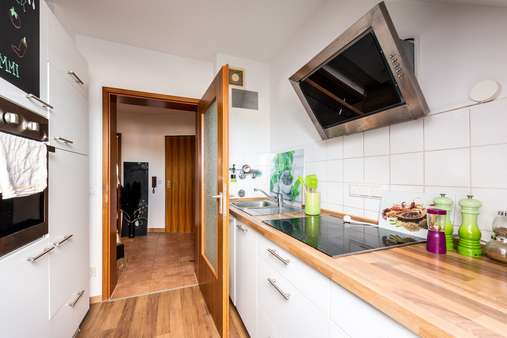 Küche - Dachgeschosswohnung in 81241 München mit 59m² als Kapitalanlage kaufen
