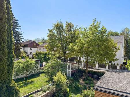 Ausblick Balkon - Etagenwohnung in 80995 München mit 88m² kaufen