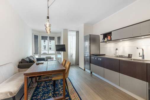 Wohn-Essbereich - Etagenwohnung in 80335 München mit 36m² kaufen