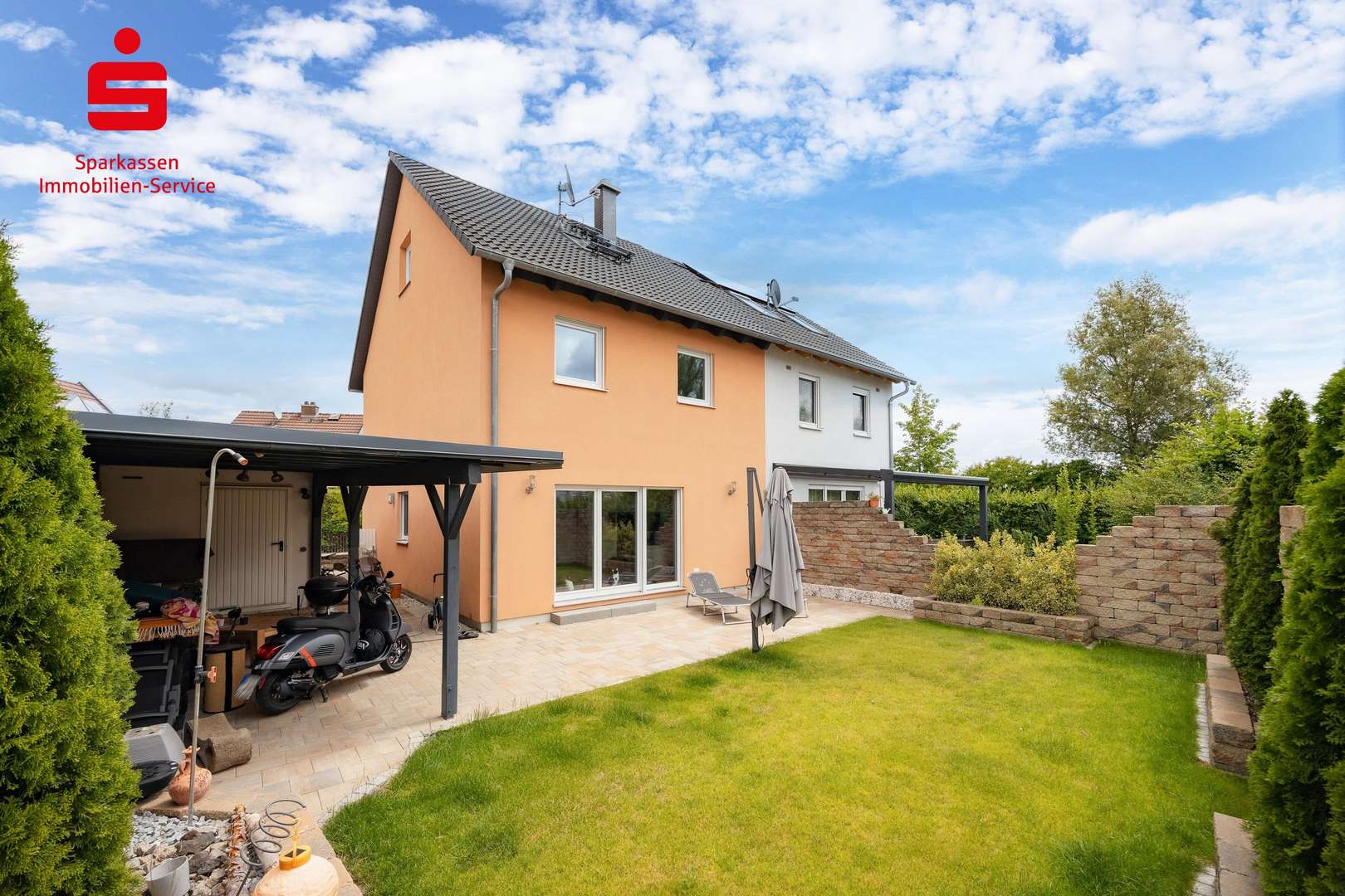Garten Garten - Doppelhaushälfte in 85258 Weichs mit 100m² kaufen