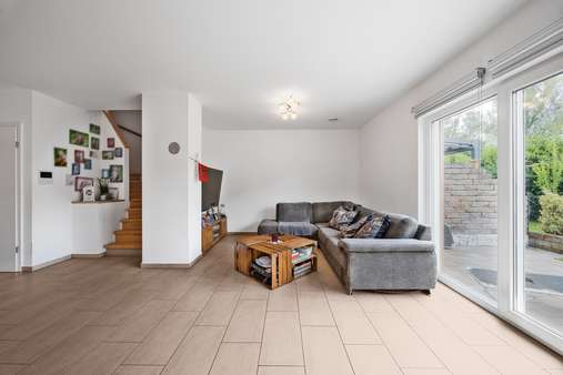 Wohnzimmer Wohnzimmer - Doppelhaushälfte in 85258 Weichs mit 100m² kaufen
