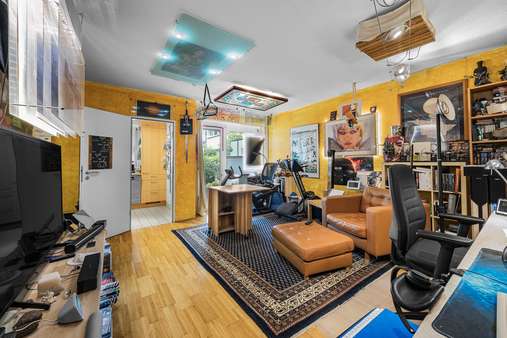 Wohnzimmer - Etagenwohnung in 80339 München mit 52m² als Kapitalanlage kaufen