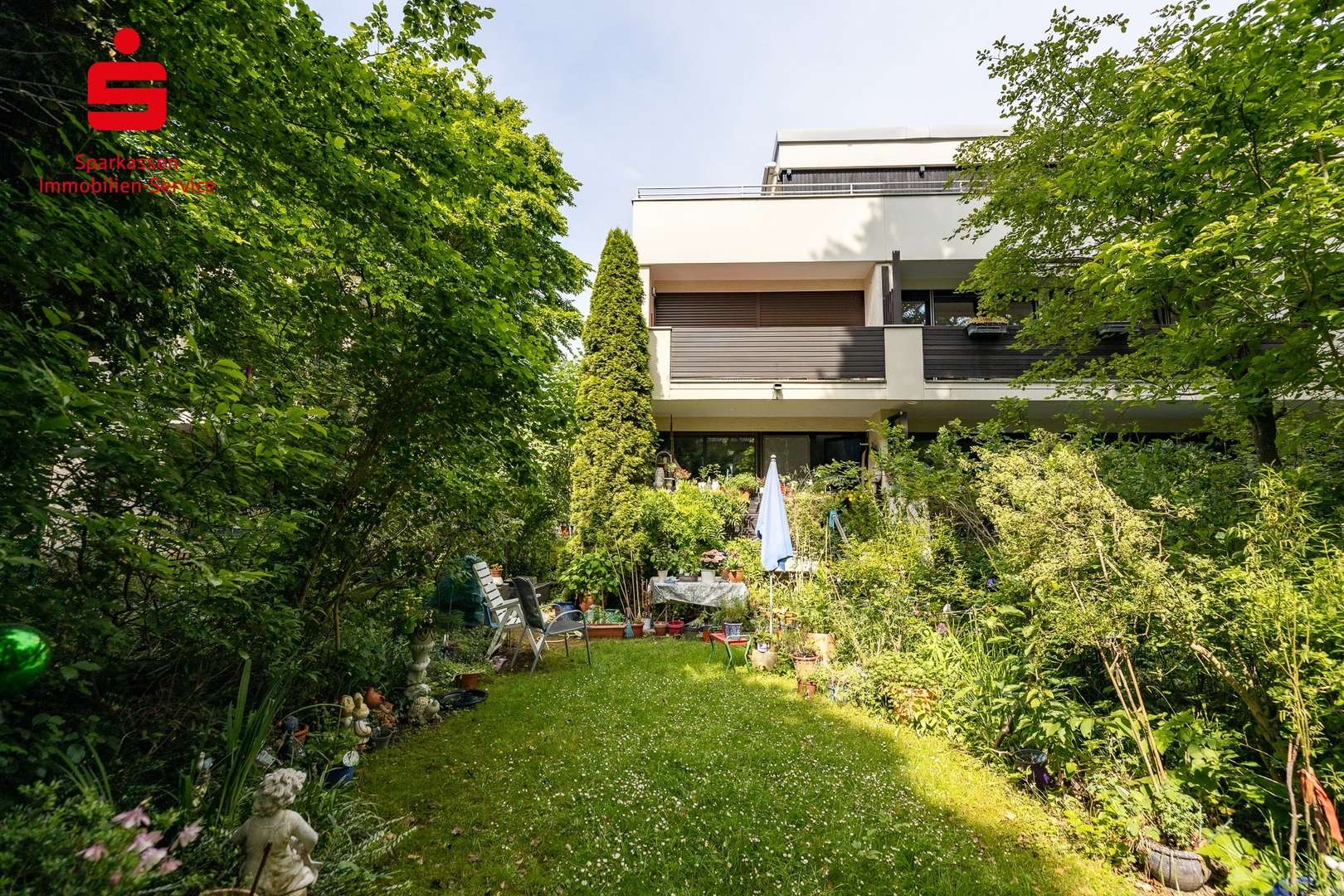 Gartenansicht - Erdgeschosswohnung in 81479 München mit 37m² kaufen