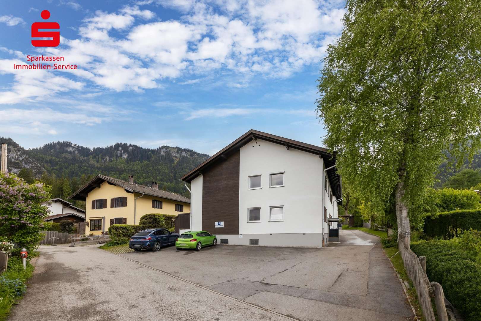 Hausansicht - Etagenwohnung in 82487 Oberammergau mit 38m² kaufen