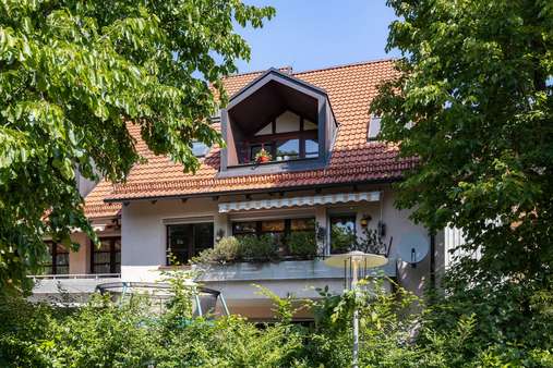 Rückansicht Rückansicht - Etagenwohnung in 85551 Kirchheim mit 108m² kaufen