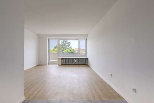 Blick Küche zum Wohnzimmer Blick Küche zum Wohnzimmer - Etagenwohnung in 81477 München mit 57m² kaufen