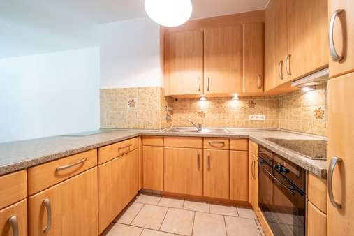 offene möblierte Küche offene möblierte Küche - Erdgeschosswohnung in 85764 Oberschleißheim mit 69m² kaufen