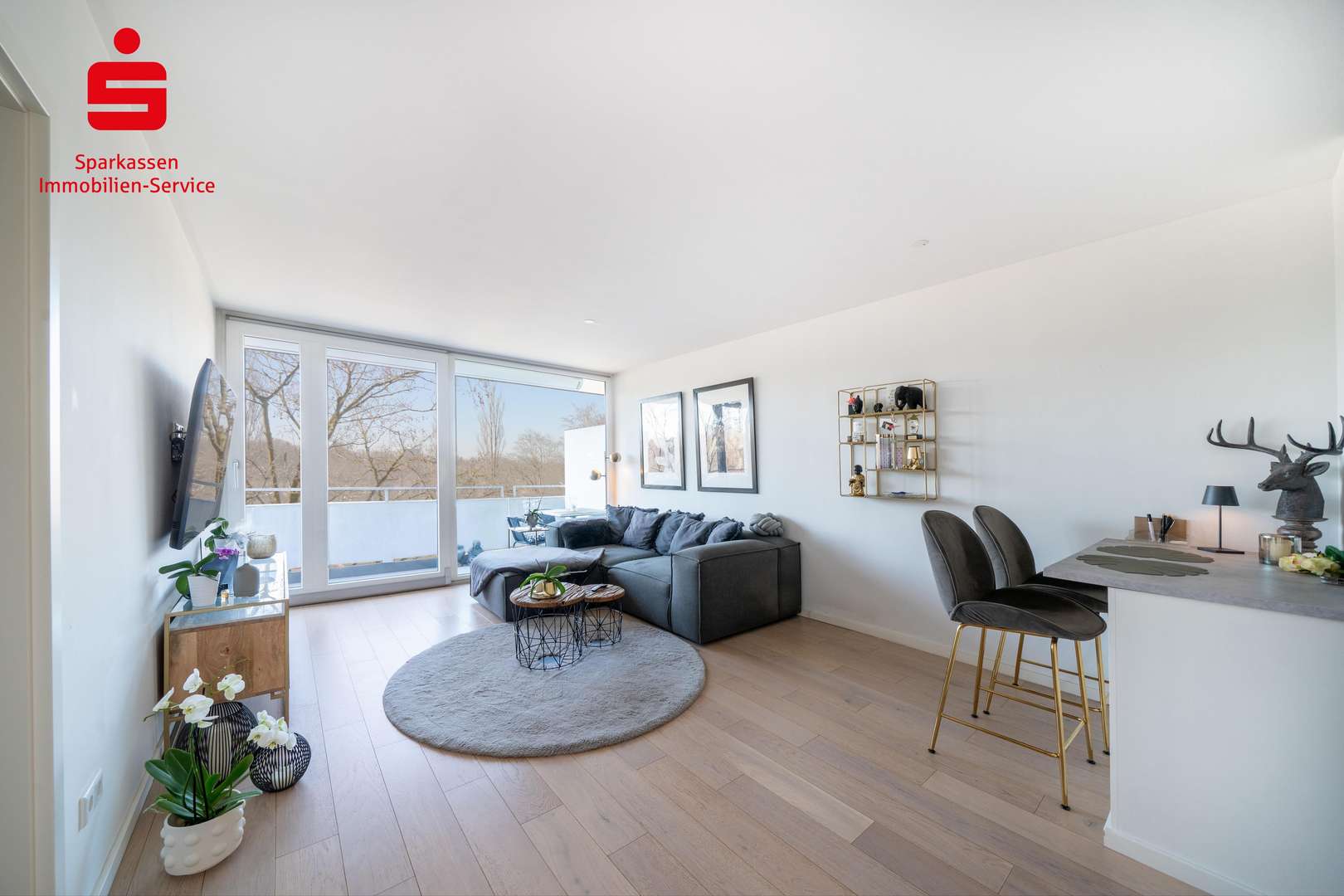 Wohnbereich - Etagenwohnung in 81927 München mit 58m² kaufen