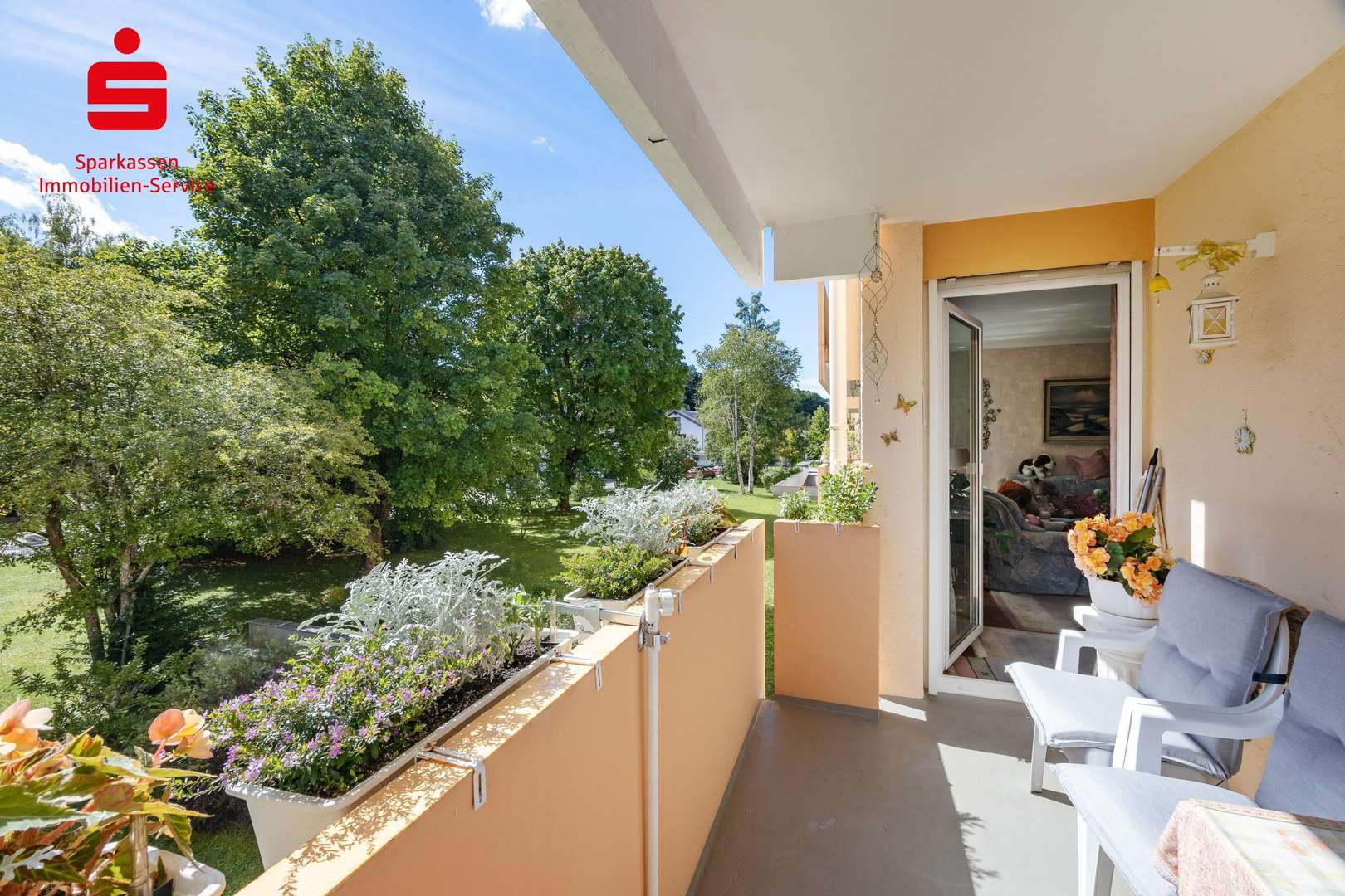 Balkon in Südausrichtung Balkon in Südausrichtung - Etagenwohnung in 85598 Baldham mit 65m² kaufen