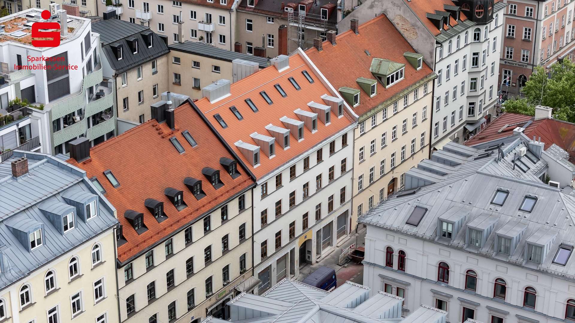 Luftbild - Etagenwohnung in 80469 München mit 109m² kaufen