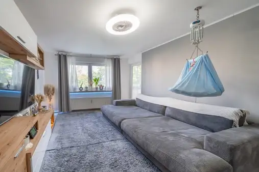 Wohnen am Herzogplatz: Charmante 2-Zimmer-Wohnung mit Ostbalkon