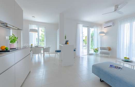 Villa Mare Wohnbereich Villa Mare Wohnbereich - Villa in 80805 München mit 160m² als Kapitalanlage kaufen