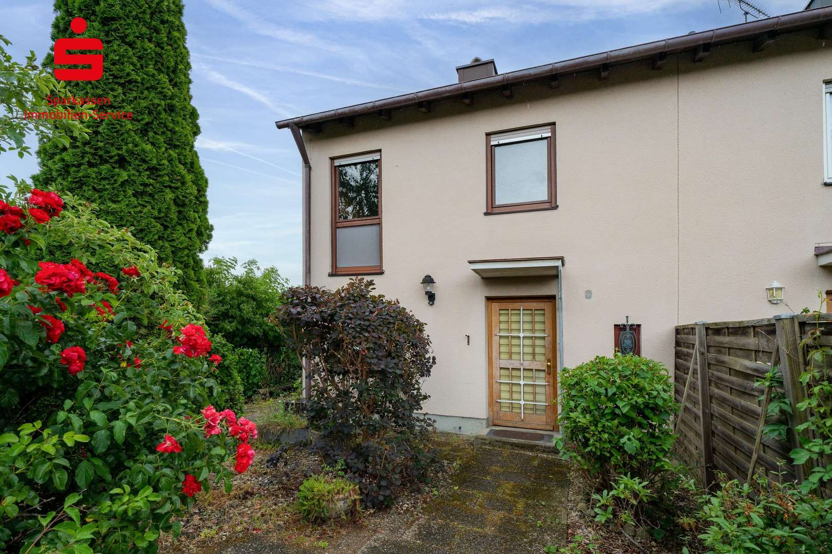 Hausansicht - Doppelhaushälfte in 82140 Olching mit 91m² kaufen