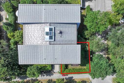 Vogelperspektive - Erdgeschosswohnung in 81245 München mit 55m² als Kapitalanlage kaufen
