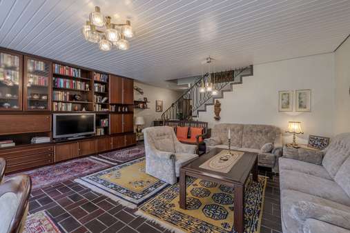 Wohnzimmer Wohnzimmer - Reihenmittelhaus in 85229 Markt Indersdorf mit 109m² kaufen