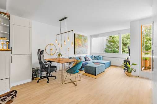 ...offen und hell! ...offen und hell! - Etagenwohnung in 80333 München mit 49m² kaufen