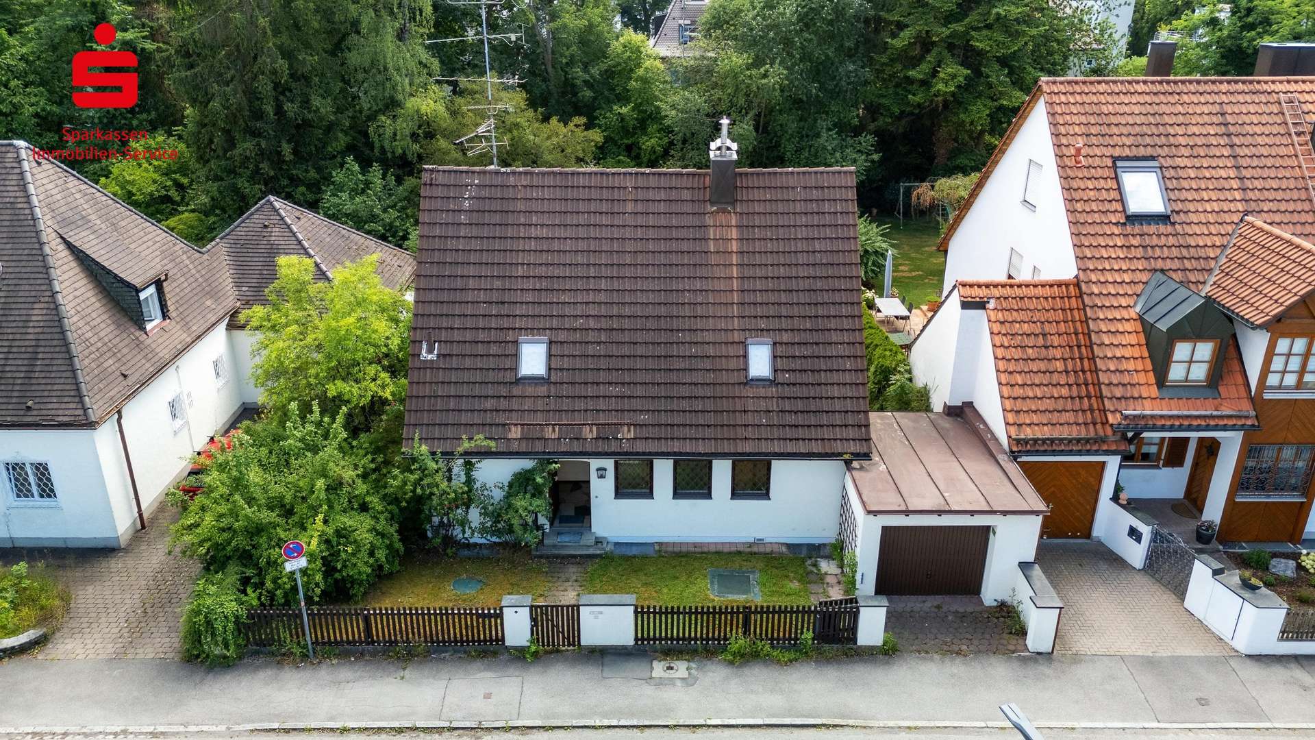 Frontansicht Altbestand - Grundstück in 81243 München mit 671m² kaufen