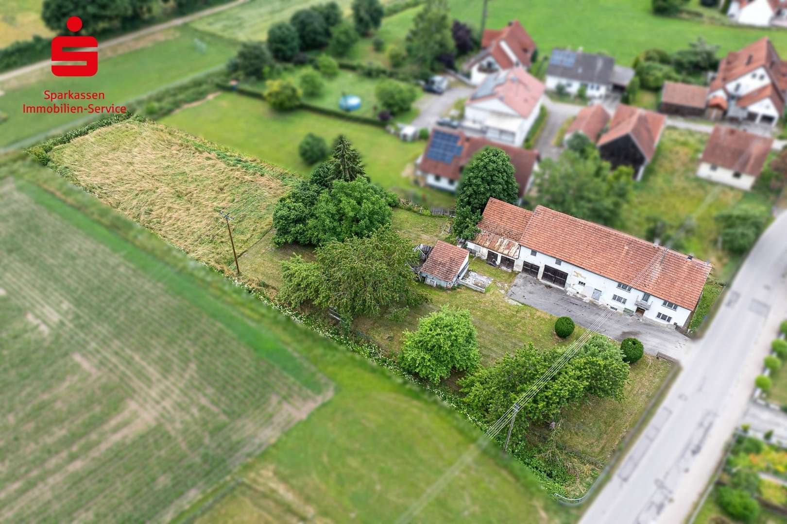 Grundstück mit Altbestand - Grundstück in 85777 Fahrenzhausen mit 3554m² kaufen