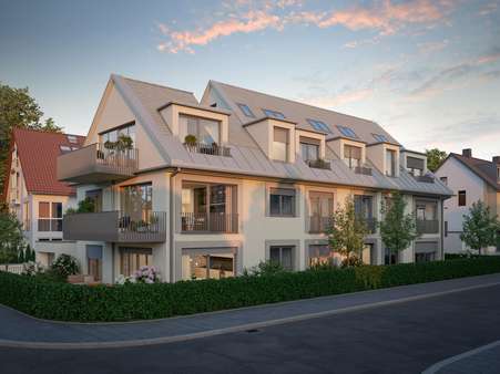 Visualisierung Außenansicht Visualisierung Außenansicht - Etagenwohnung in 81479 München mit 124m² kaufen