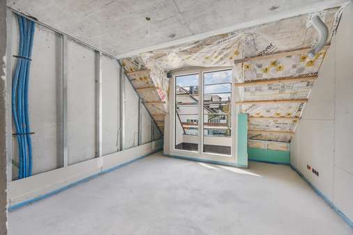 Schlafzimmer - Maisonette-Wohnung in 81479 München mit 88m² kaufen