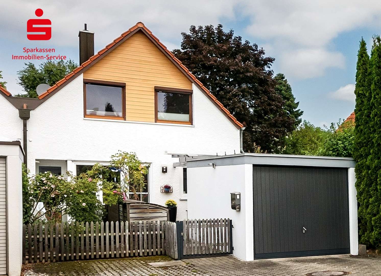 Außenansicht I Außenansicht I - Reiheneckhaus in 86899 Landsberg mit 114m² kaufen
