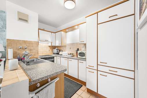 Küche - Erdgeschosswohnung in 85586 Poing mit 56m² kaufen