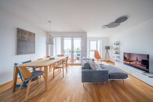 Wohnzimmer Wohnzimmer - Etagenwohnung in 85356 Freising mit 96m² kaufen